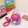 Cartoon Themed Colorful Kids Sling Bag Lightweight Nylon Purse Perfect For Use Everyday