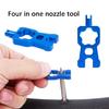 Portable Bicycles Valves Wrench Bicycles Tubeless Valves Removal Tool Road Bike Valves Removal Wrench Cycling Tool