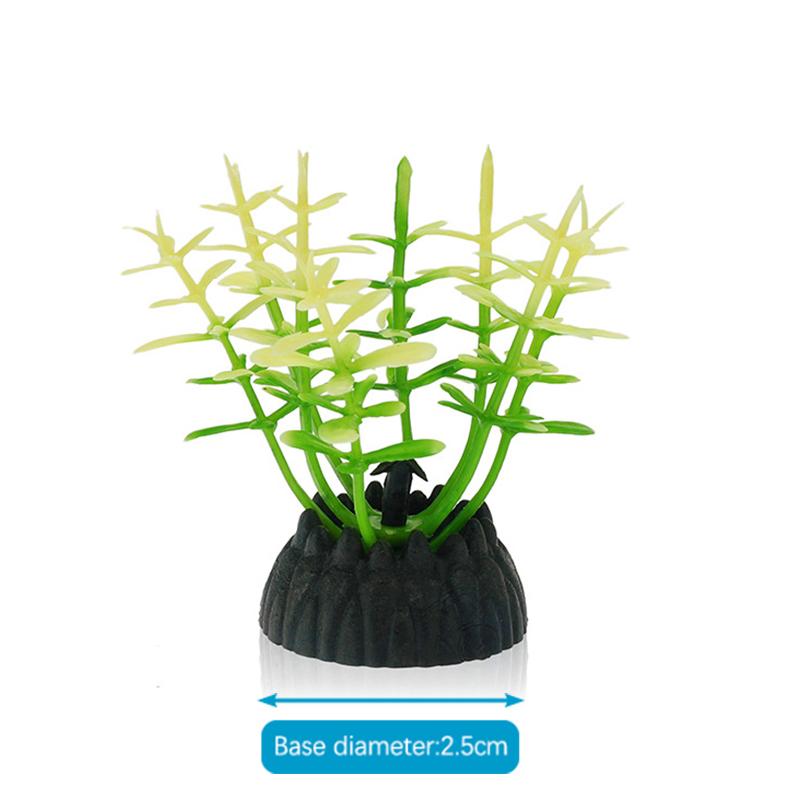 Akwarium Dekoracyjna Symulacja Roślin Wodnych Akwarium Krajobraz Ozdoba Trawa
