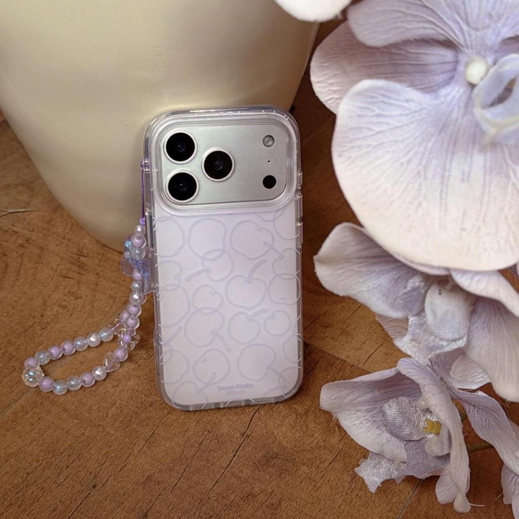 Purple Apple Phone Case for iPhone 13/14/15/16ProMax/17Pro - Women's Edition