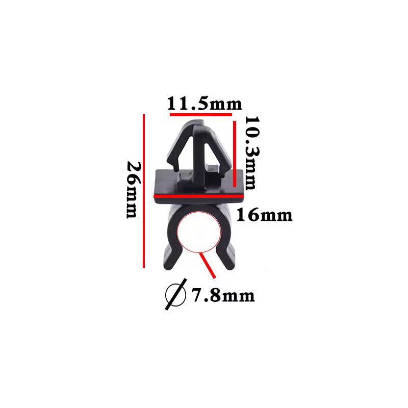 Mazda Engine Hood Support Rod Seat Buckle - Universal Automotive Small Accessory Maochi