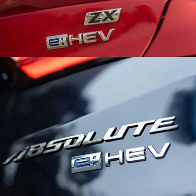 3D Premium E: HEV For Hybrid Fit Car Fender Trunk Rear Bonnet Nameplate Decal Emblem Badge Sticker