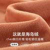 Coral Fleece Pajamas Women'S Autumn And Winter Thin Fleece Warm Long-Sleeved Island Fleece Suit Spring And Autumn Flannel Loungewear