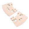 5Pcs Maple Wood Violin Bridges Parts Instrument Fitting Accessory for 4 4 Size Violin