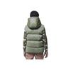 Jordan Kapuzen-Casual-Minimalisten-Daunenweste Kinderwesten Olivgrün HQ8075-222