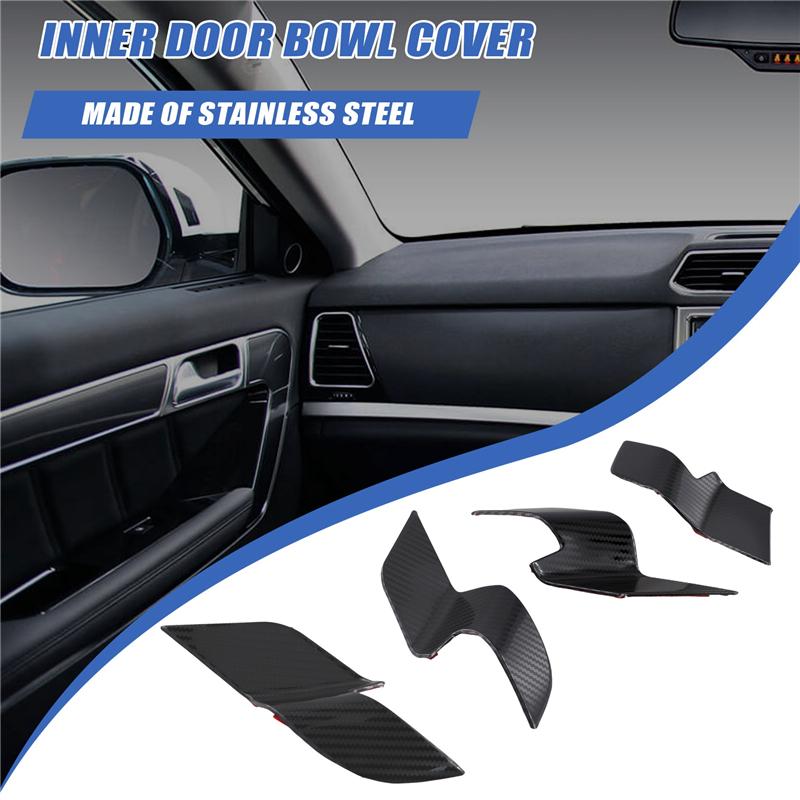 For Haval H6 3Rd Gen 2021-2023 Car Inner Door Handle Bowl Cover Trim Interior Accessories