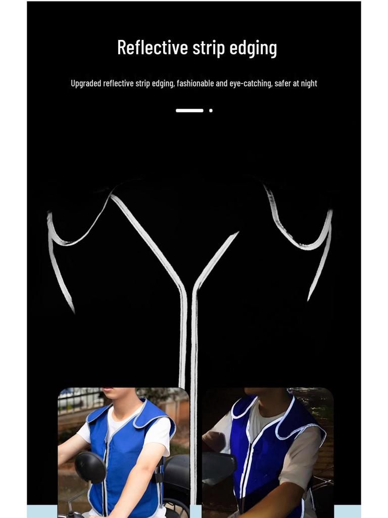 Cooling Vest for Summer Heatstroke Prevention - Ice Pack Refrigerated Clothing for Outdoor Workwear