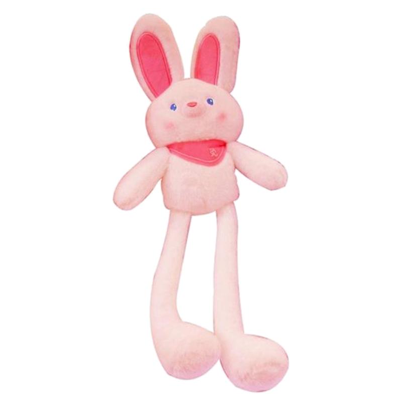 

Plush-Rabbit Keychain Bunny-Keyring Stuffed Animals Doll-Keyring Charm Handbag Backpack Pendant for Valentines Day 1 розовый