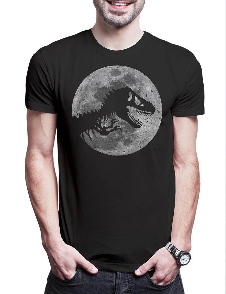 

T-Rex Moon Herren T-Shirt Mond Skeleton Dinosaur Dinosaurier Tyrannosaurus Rex XL
