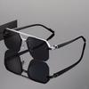 1pc Unisex Pilot Frame Multicolor Classic Personality Fashion Sunglasses For Daily Vacation Beach Party MusicFestival Decoration
