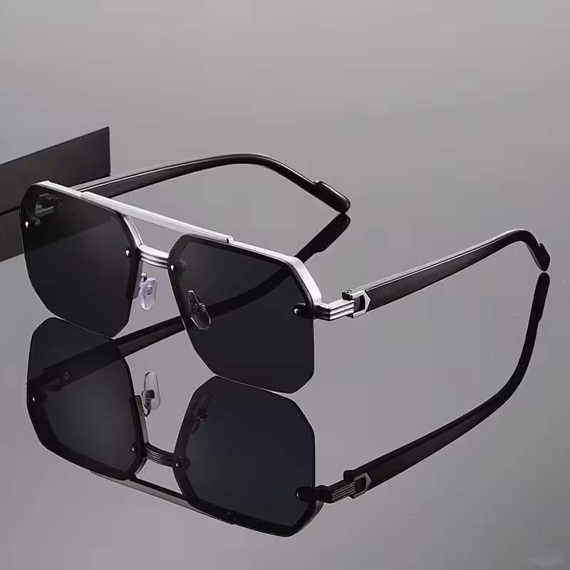 1pc Unisex Pilot Frame Multicolor Classic Personality Fashion Sunglasses For Daily Vacation Beach Party MusicFestival Decoration