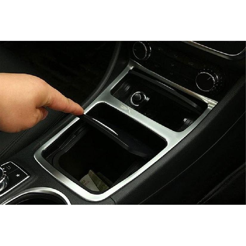 For Benz A CLA GLA W176 C117 X156 Silver Inner Center Console Frame Trim Cover