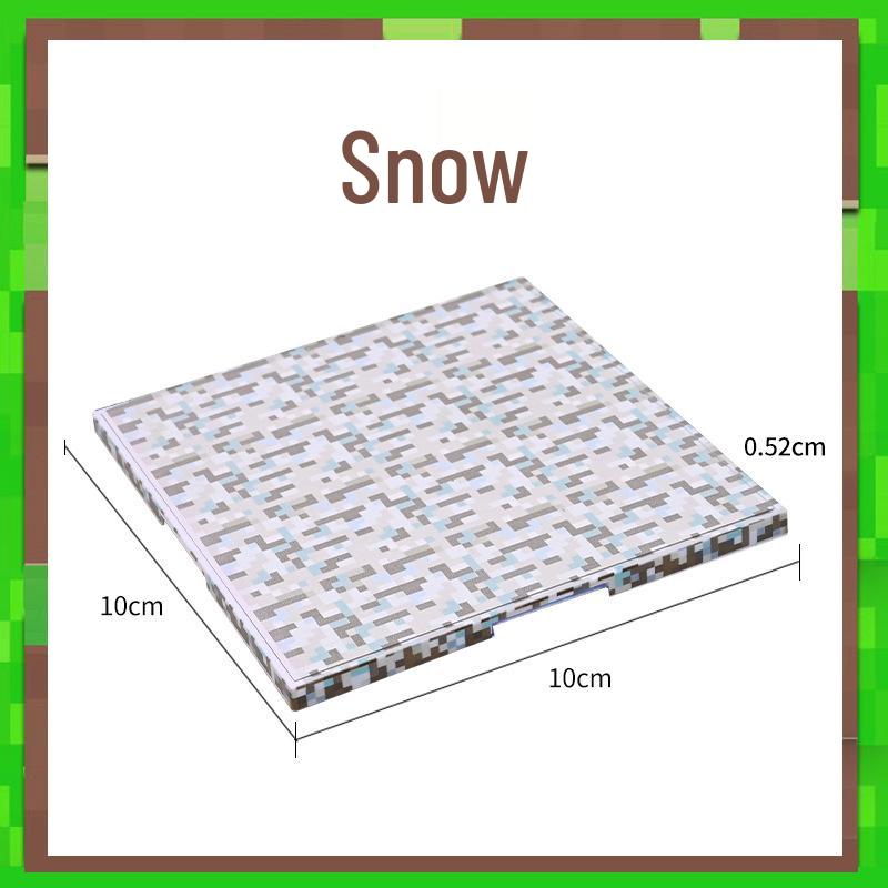 Magnetic Base Plate for Building Blocks - Strong Magnetic Cubes & Geometric Educational Game Accessories