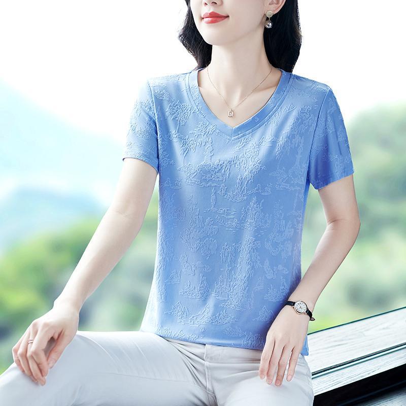 

Women s Energetic Yellow Slimming Casual T-Shirt - 2026 Summer Collection 4XL (Recommended for 140-155 lbs)