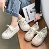Ladies Footwear High On Platform Summer Women's Shoes Round Toe Fashion 2025 Quality Vulcanized Shoe Korean New Offers Stylish
