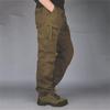 Pantaloni casual pentru bărbați cu buzunare multiple Pantaloni cargo militari pentru drumeții în aer liber Trekking Pantaloni hip hop pentru bărbați