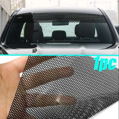 1pc Auto Exterior Accessories Universal Car Front Windshield Sticker Car Window Decorative Strip Car Sunroof Sunshade Sticker