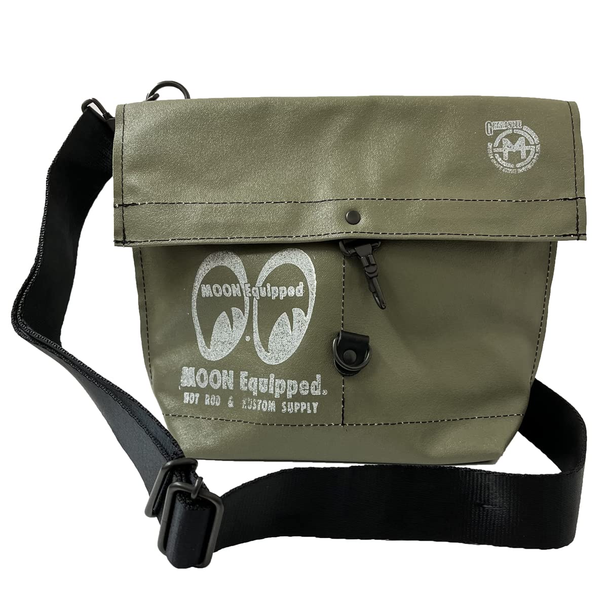 

MOON Equipped Yokohama Canvas Yacht Carry Small Bag, [MQG065] (Olive)