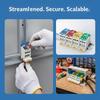 Ukk Din Rail Terminal Block Power Distribution Box 80A One In Multiple Out Electrical Wire Junction Box Split