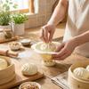 Non-stick Flower Dumpling Mold Plastic Dumpling Machine Steamed Bun Mold  Home Kitchen Pastry