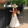 Elegant One-Shoulder Top & A-Line Skirt Summer Outfit for Women - 2026 New Style