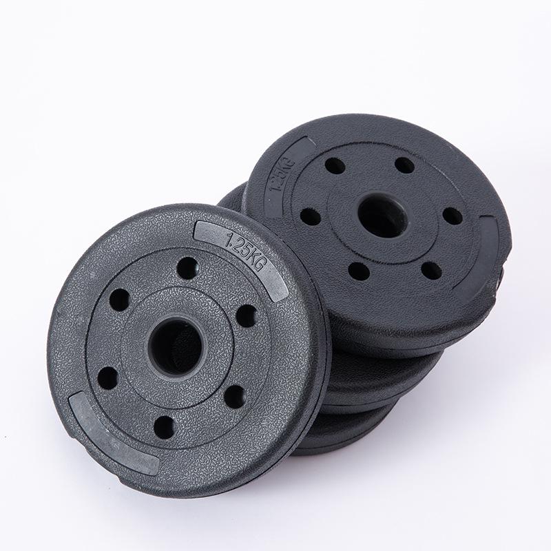 Men's Rubber-Coated Foot Weight Dumbbell for Sports 