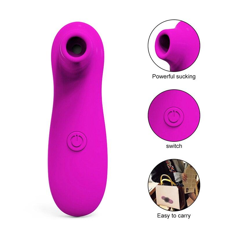 Woman Vibrator Clit Sucking Adults Sex Toys Clit Sucker Nipple Clitoris Stimulator Dildo Vaginal Massage Pussy Masturbator
