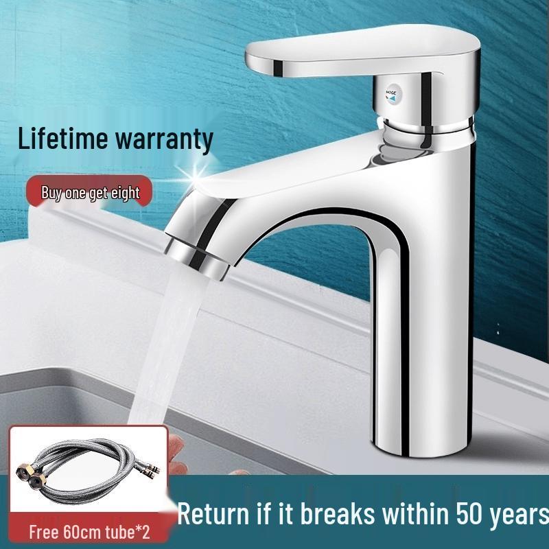 Copper Bathroom Basin Faucet