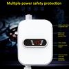 3500W 220V 50Hz Water Heater Bathroom Kitchen Instant Electric Hot Water Heater Tap Temperature Display with Faucet Shower