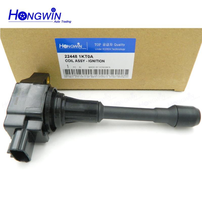4pcs 22448-1KT0A 22448-ED000 22448JA000 Ignition Coil For Infiniti FX50 M56 Rogue Sentra Versa Nissan Altima 1.2 1.6 2.0