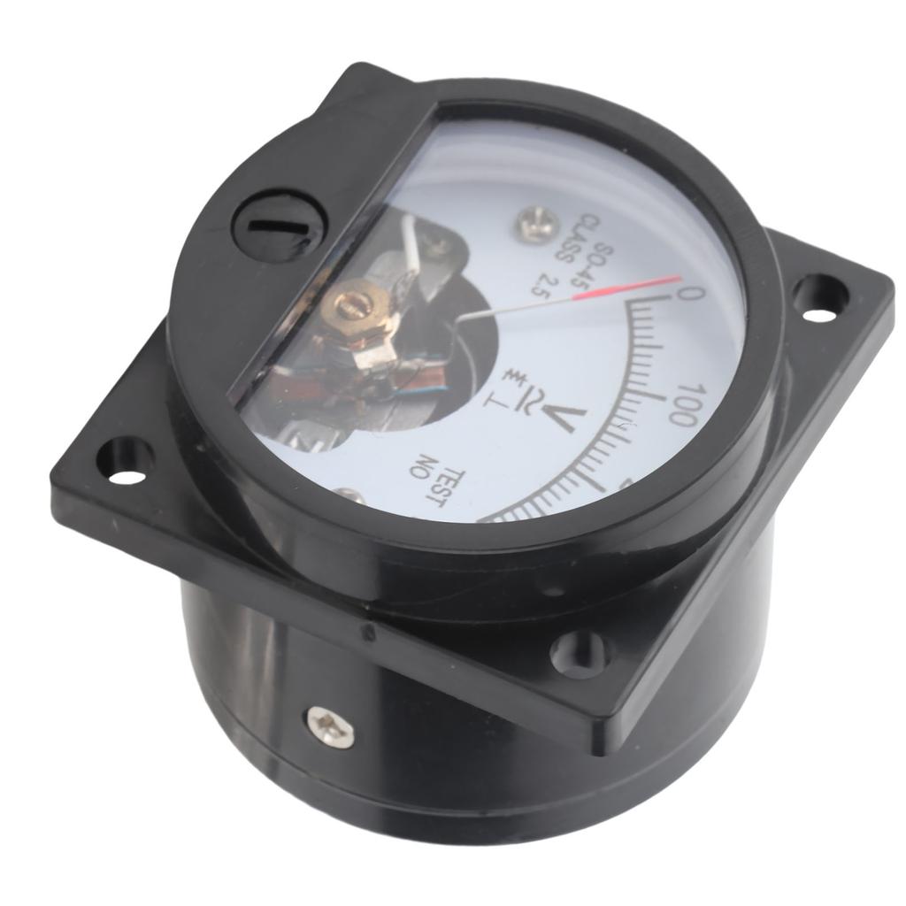 Round Voltmeter ABS Analog Dial Panel Gauge Accurate Tool for Measuring SO‑45 AC 0‑300 V