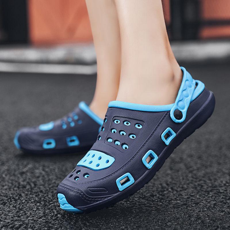 Sandali e pantofole da spiaggia Uomo Estate Antiscivolo Baotou Net Red  Slippers Trend Thick Bottom Indoor and Outdoor Sandali e buchi Scarpe Uomo  acquista in modo economico — spedizione gratuita, recensioni reali