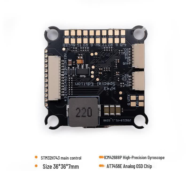 Hujian MAD H743 12S FPV Flight Controller