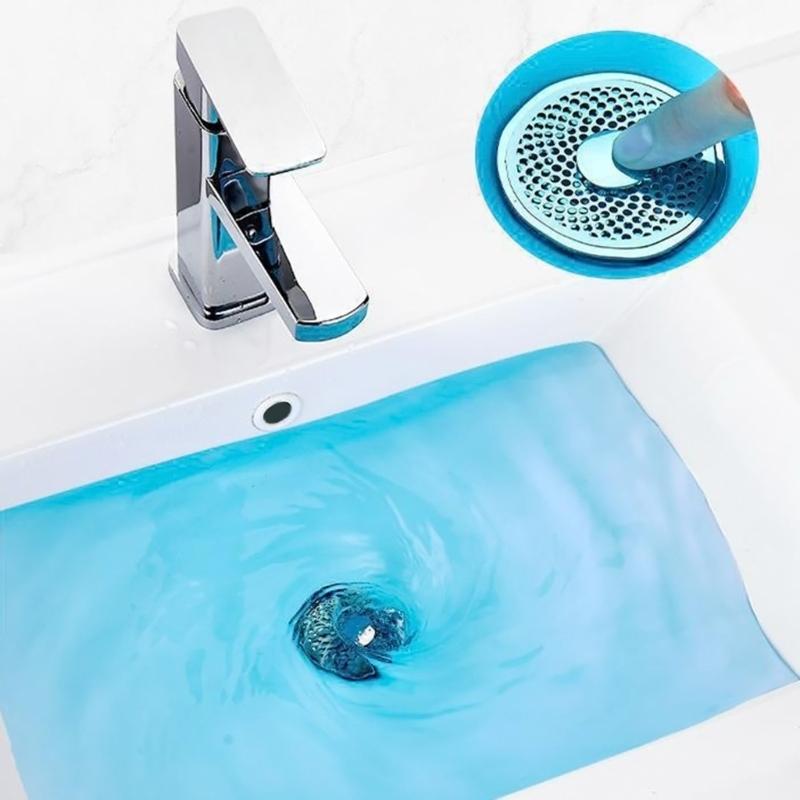 2Pcs Detachable Bathtub Drain Stopper Bathroom Shower Sink Drain Plugs Push-type Bounce Cores Drain Filter Bounce Cores