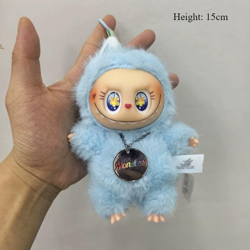 Vysoce kvalitní Zimomo Malý vůdce Labubu Změna Dítě Zelená Limitovaná edice Plyšový Vinylový Přívěsek Panenka Labubu Dárek