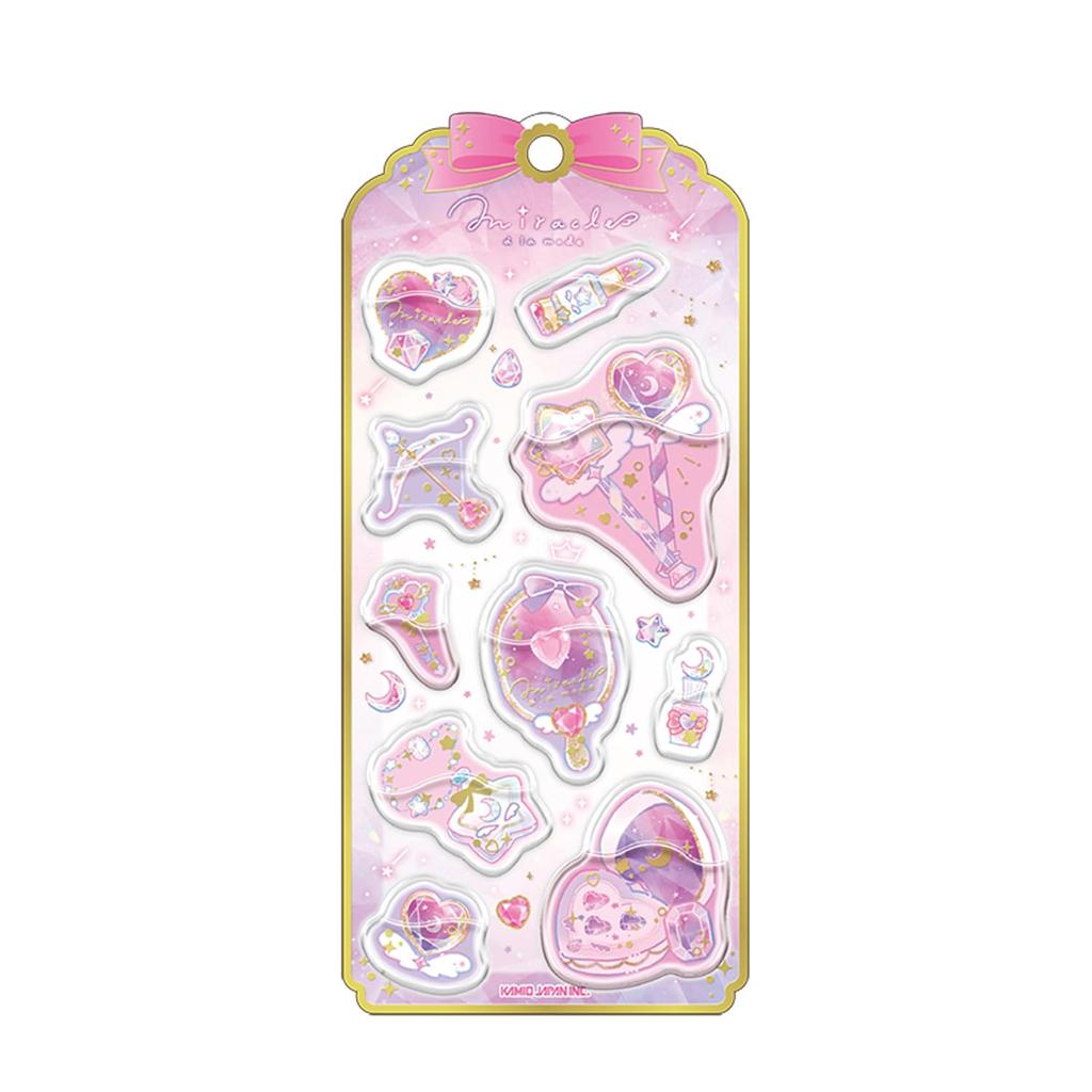 Kamio Japan Miracle A La 225893 Water-In Sticker, Mode, Pink,