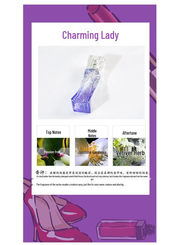 Flower Story Enchanting Perfume Set - Women's Long-lasting Light Fragrance, Ideal Gift for Students