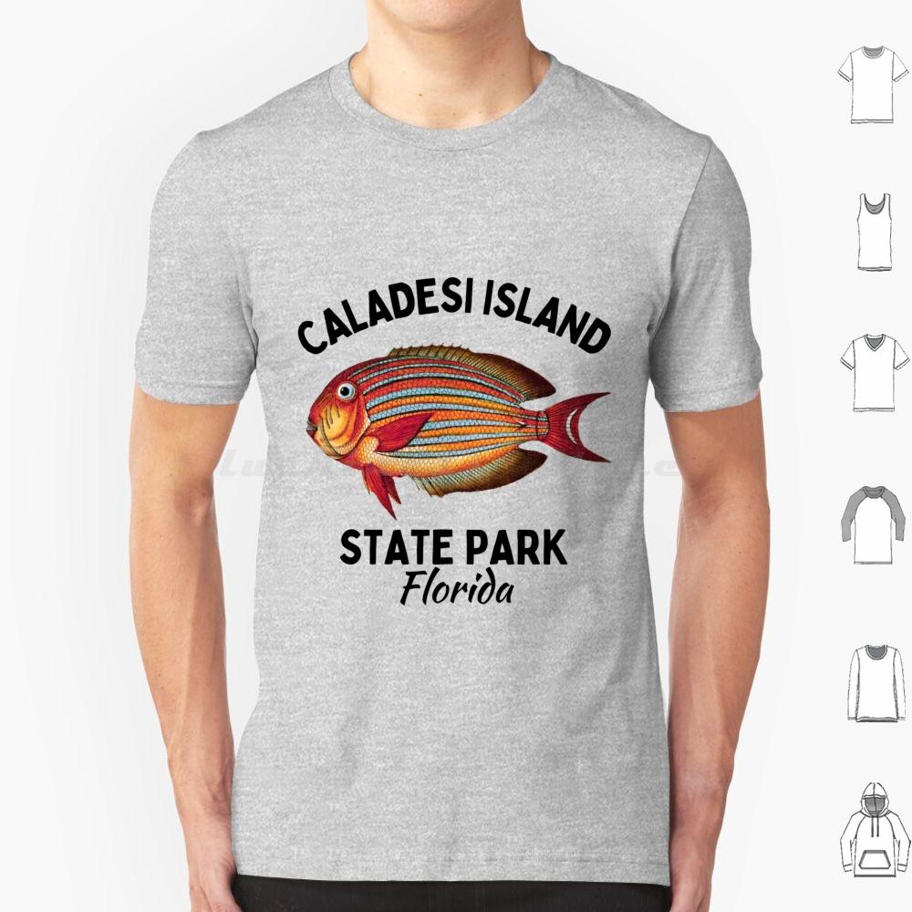 Caladesi Island State Park  FloridaBlack TextSummer  Beach T Shirt Big Size 100 Cotton Caladesi Island State Park Caladesi S