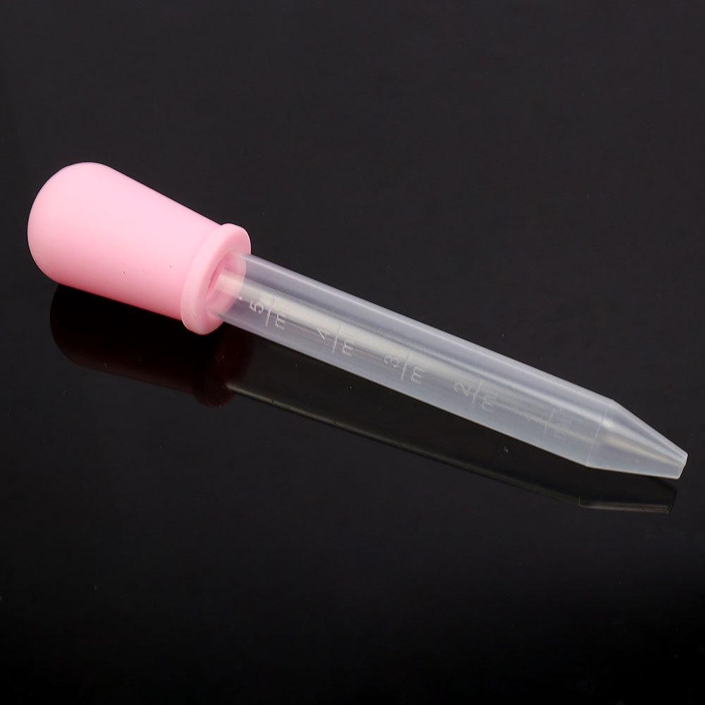 5ml Baby Pet Medicine Silicone Dropper with Anti-Choking Design