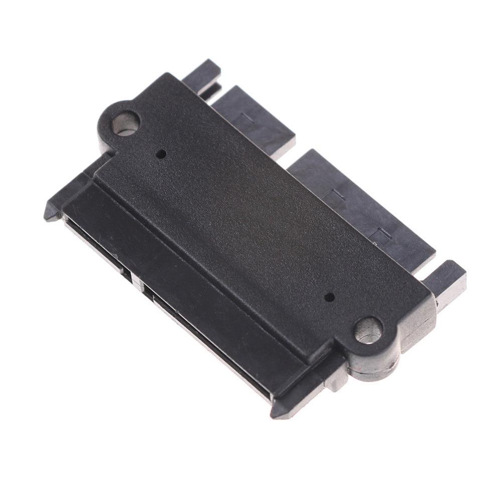 SATA 22Pin 7+15 Pin Male Plug to SATA 22 Pin 7+15P Female Jack Convertor Adapter