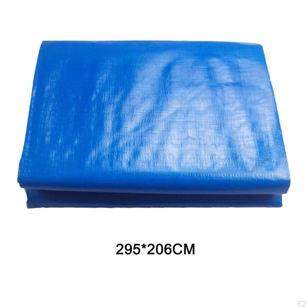Pooler ovan jord Dukskydd Tarp Heavy Duty Supplies Tillbehör Poolmatta Pad