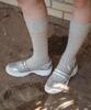 Tthone Lola Double Strap Combination Sneakers 4Cm [Silver]