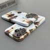 Fashion Blue Rusty Pattern  Retro Rust Design Phone Case for IPhone 16 Pro 15 14 13 12 11 Pro Max Plus Shockproof Back  Cover