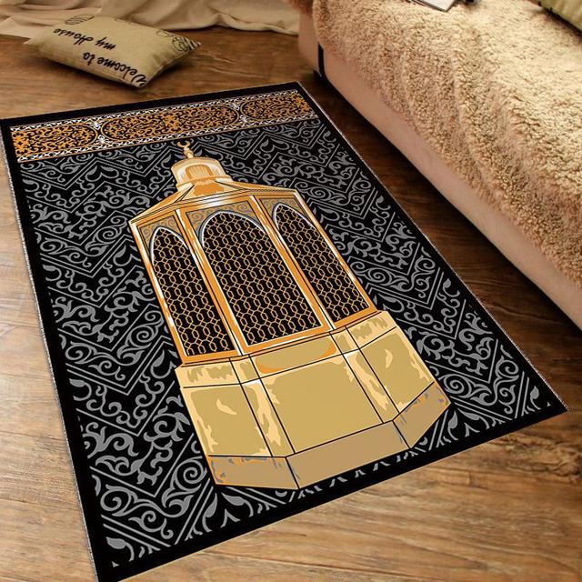 Muslimská modlitební podložka s potištěnými střapci Soft Arab Dynasty Bedford Carpet 1 kus