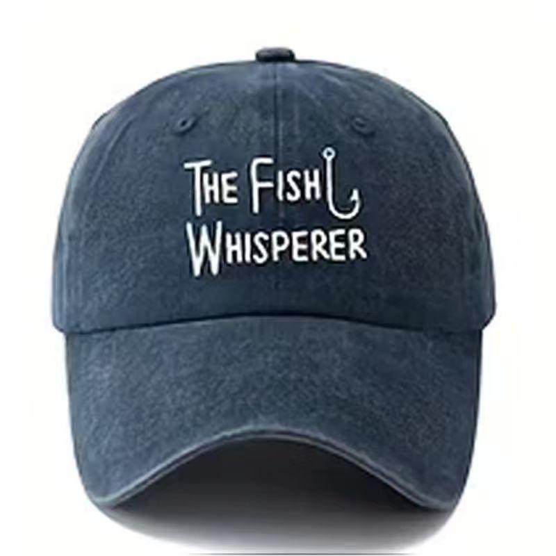 Waterwashed Vintage Baseball Cap Outdoor Dad Fishing Hat for Unisex and Women Adjustable Sun Protection Party Gift Hip Hop Cap
