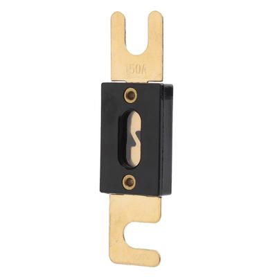 Fusibile a Lama ANL Auto Placcato Oro Tipo a Bullone DC32V Universale per Auto Camion Camper Stereo Batteria(150A )