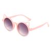 New Cat Ear Small Frame Round Sunglasses Children's Brand Designer Fashion Sun Glasses Outdoor Shading for Girls Eyewear UV400