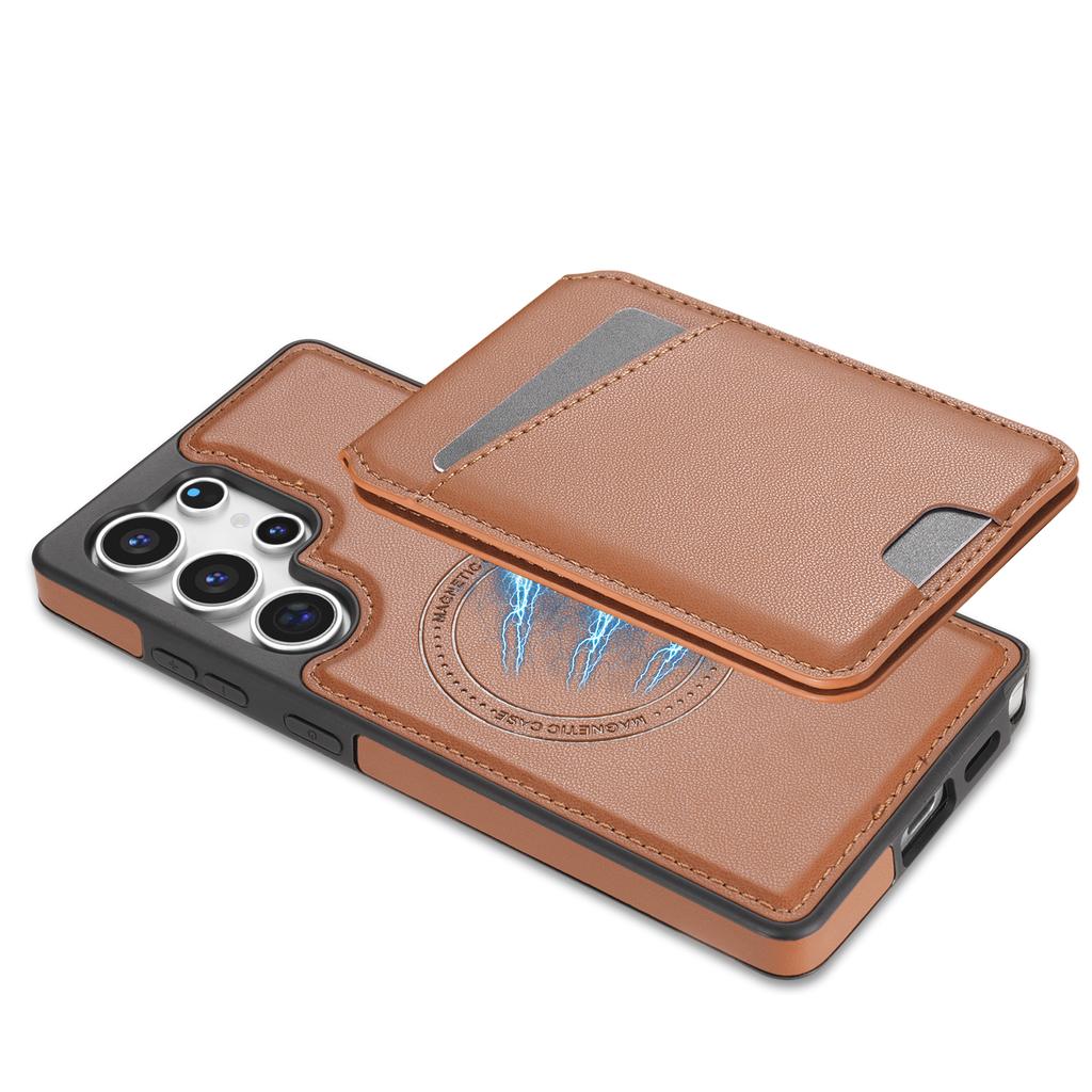 2 In 1 Detachable Wallet Magnetic Card Holder Case for Samsung Galaxy S25 Ultra S23 S24 FE S22 Plus A16 A55 A15 A54 Flip Cover