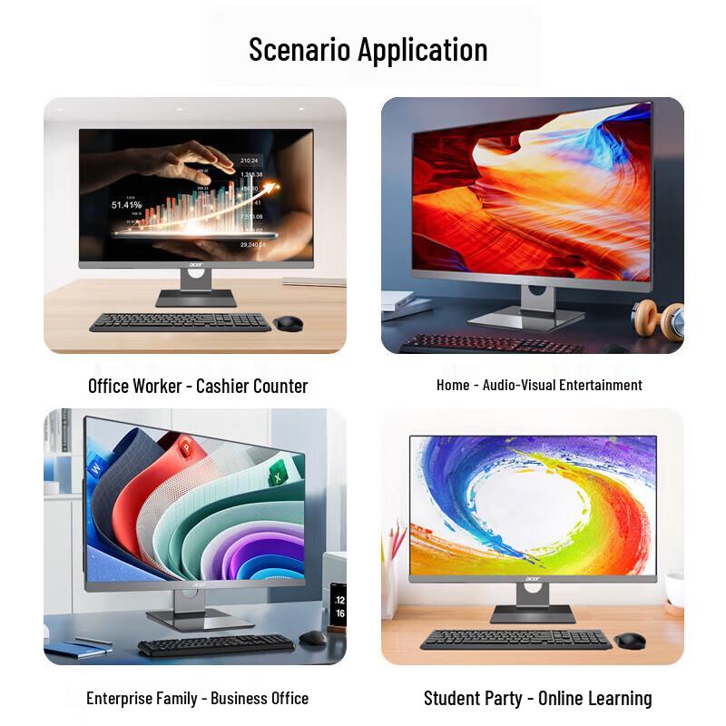 Acer Shangqi AC6670 23.8" All-in-One Desktop PC (CN version)