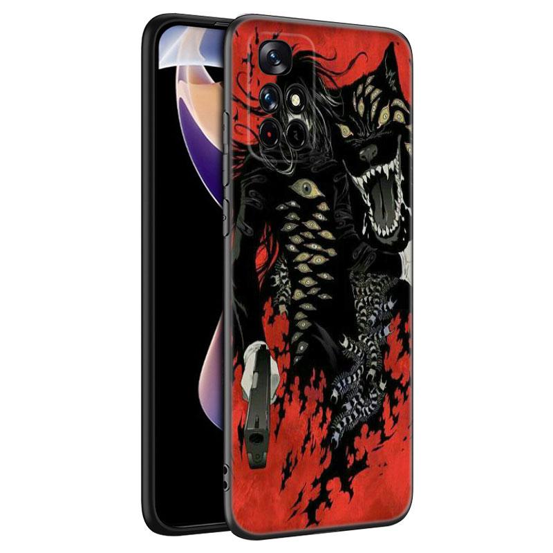 Anime Hellsing Black Silicone Phone Case For Xiaomi Redmi Note 10 11 11S 12 13 4G 8 9 11T Pro 5G Plus 8T 9S 10S 12S